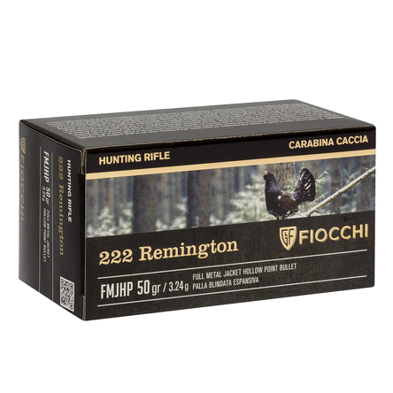 Fiocchi amunicja .222 REMINGTON FMJHP 50 gr