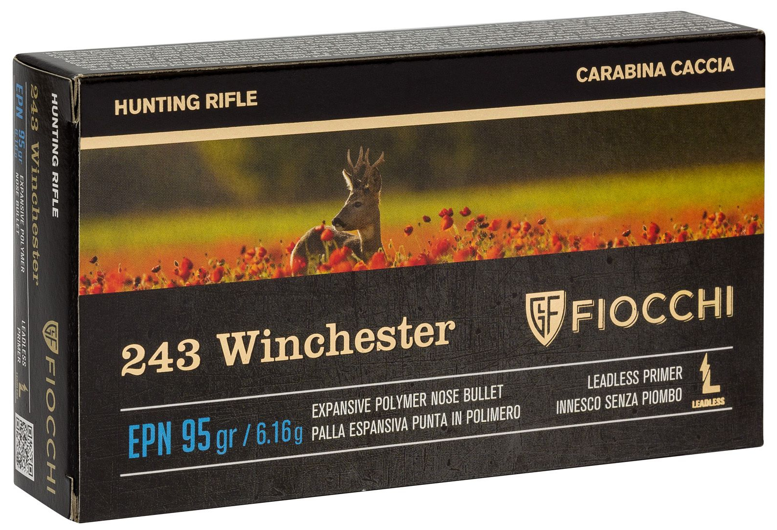 243 win Fiocchi EPN 95 grain