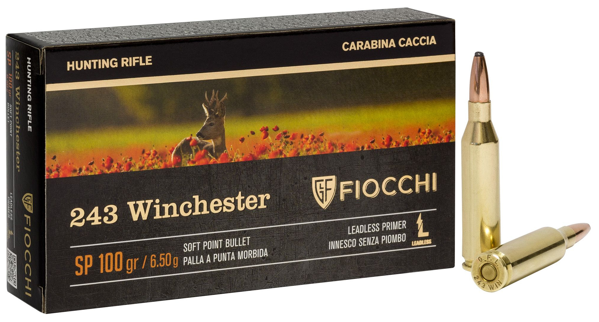 234 win 100grain SP Fiocchi